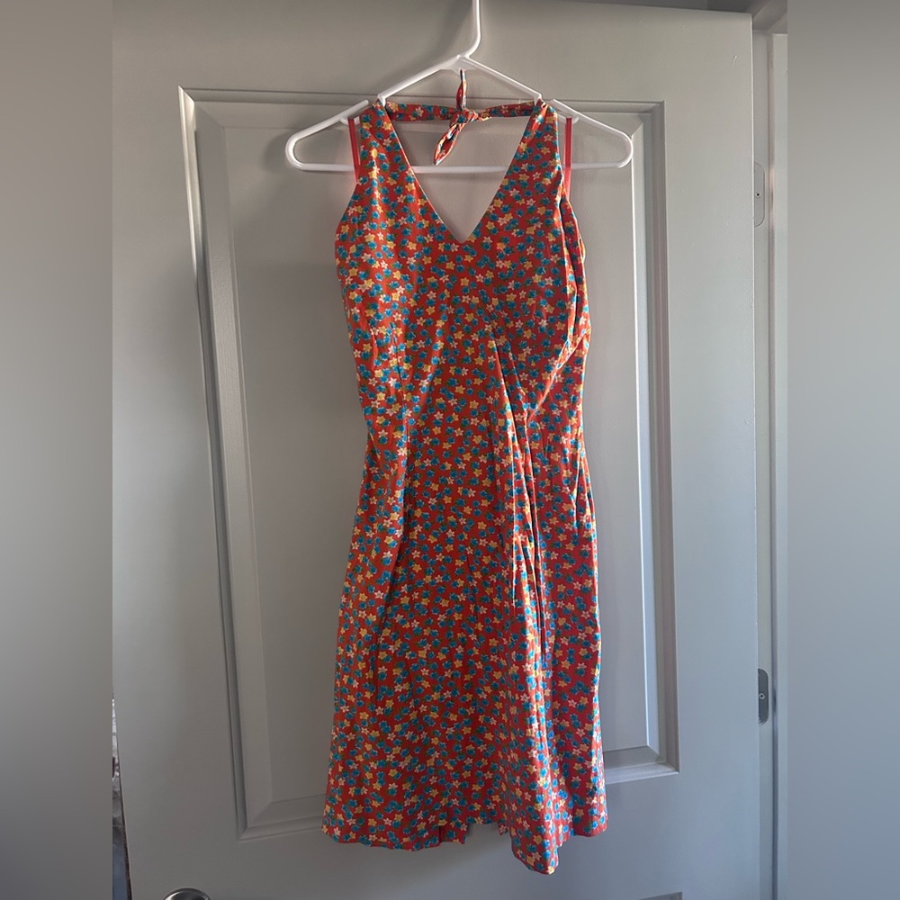 Vintage Ralph Lauren Floral Halter Dress